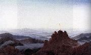 Friedrich Johann Overbeck Morning in the Riesengebirge Spain oil painting artist